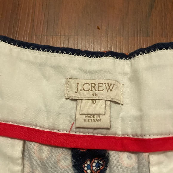 COPY - J crew Mandela bohemian shorts size 10 - Picture 3 of 5